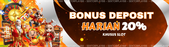 Bonus Deposit Harian 20 %