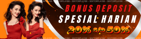 SPECIAL BONUS DEPOSIT HARIAN 