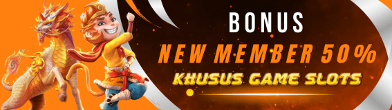 BONUS NEW MEMBER DEPOSIT PERTAMA 50%